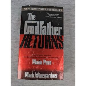 🍭 3/$10 The Godfather Returns: by Mark Winegardner (Paperback)